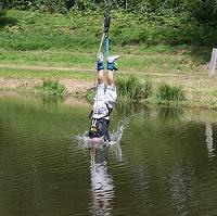 Saut élastique Viaduc de Claudon.