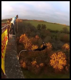 Saut élastique Viaduc d'Exermont